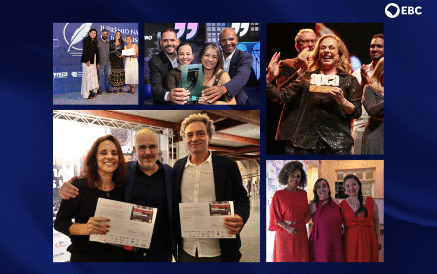 EBC é destaque em 2025 com premiações em diversas áreas — Agência Gov