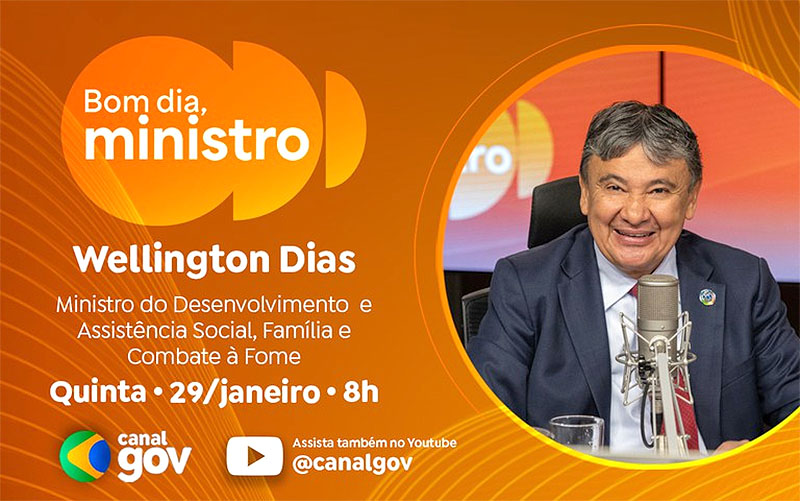 Gás do Povo e avanços da proteção social são destaques do ‘Bom Dia, Ministro’ com Wellington Dias. Assista — Agência Gov