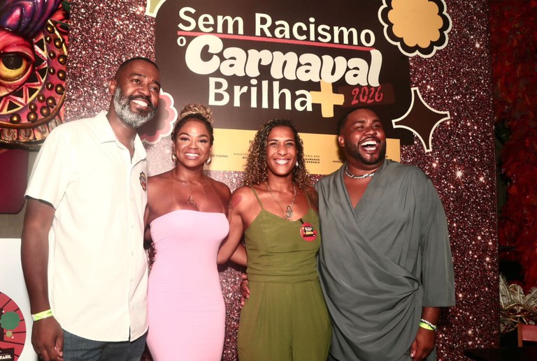 Governo lança campanha ‘Sem Racismo o Carnaval Brilha Mais’, no Rio de Janeiro — Agência Gov