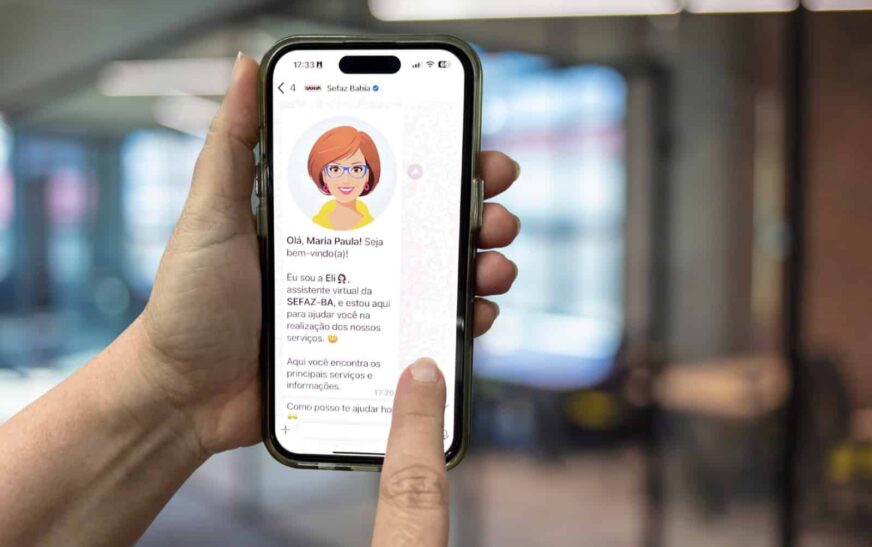 Sefaz-Ba amplia atendimento digital e oferece 81 serviços pelo chatbot disponível no site