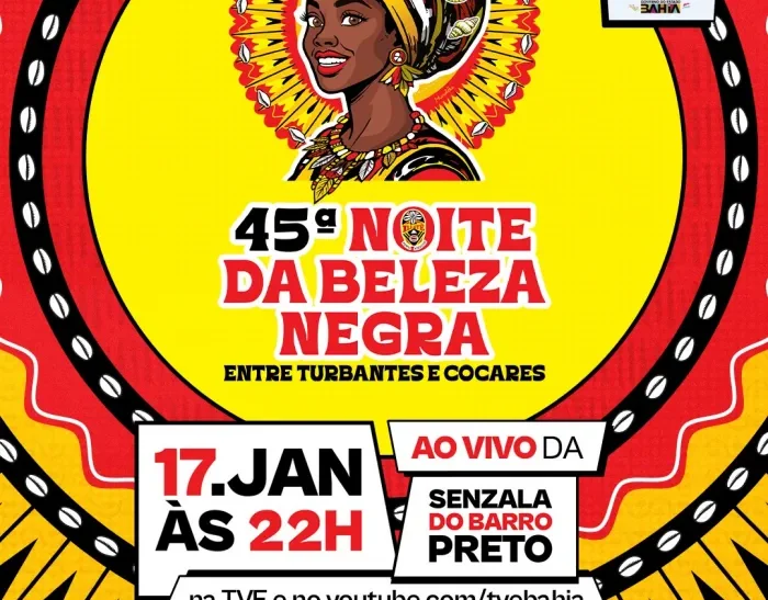 TVE exibe a Noite da Beleza Negra neste sábado