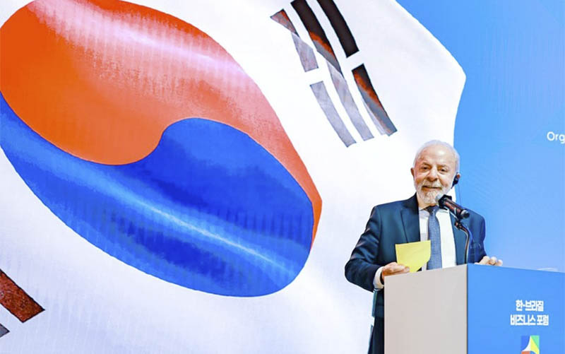 Brasil e Coreia do Sul têm potenciais que se complementam e ‘parceria vai crescer muito’, diz Lula — Agência Gov