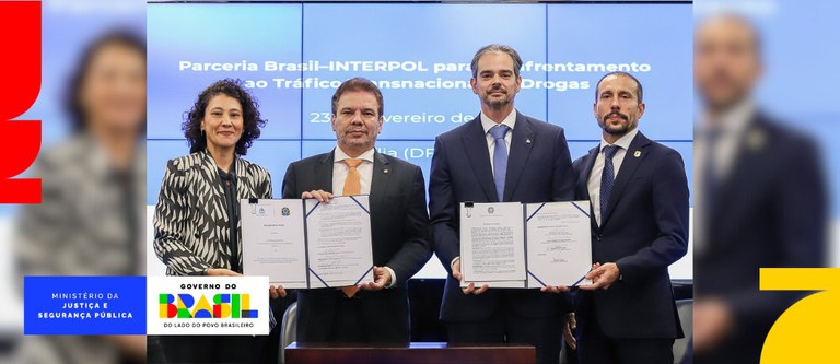 Brasil e Interpol formalizam parceria para enfrentar tráfico transnacional de drogas na América do Sul — Agência Gov