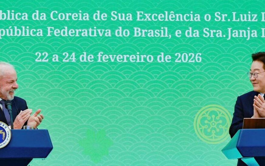 Em Seul, Lula anuncia acordos comerciais com a Coreia do Sul