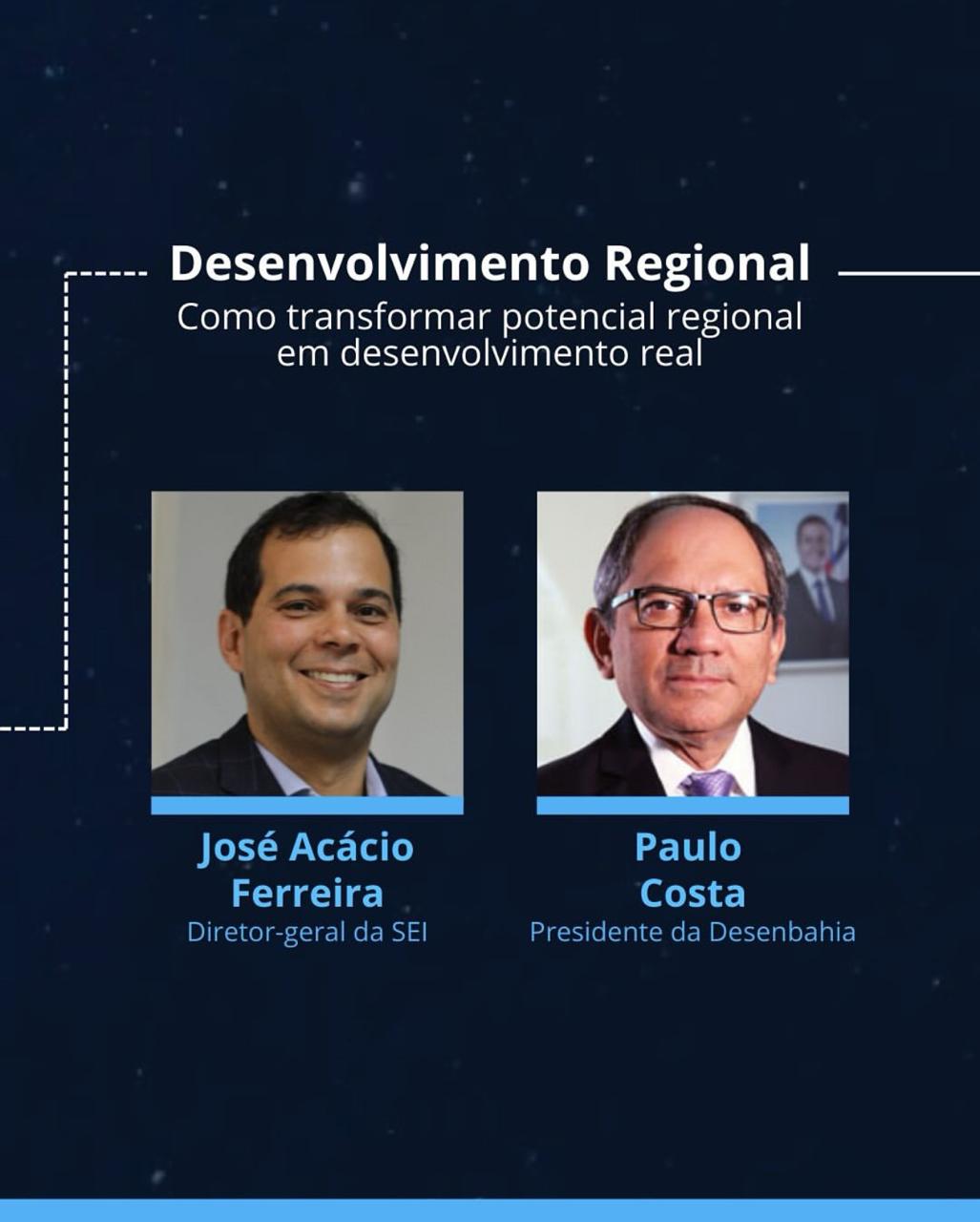 Presidente da Desenbahia palestra em evento da Amcham Bahia