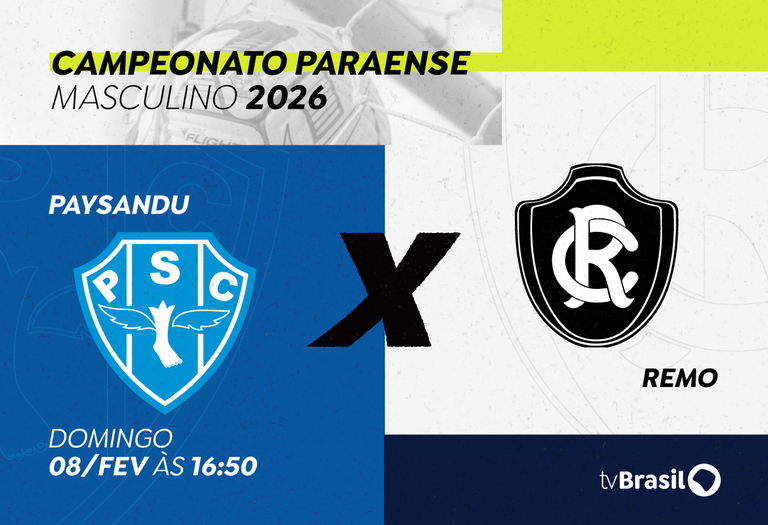 TV Brasil exibe, neste domingo (8), Paysandu x Remo pelo Campeonato Paraense — Agência Gov