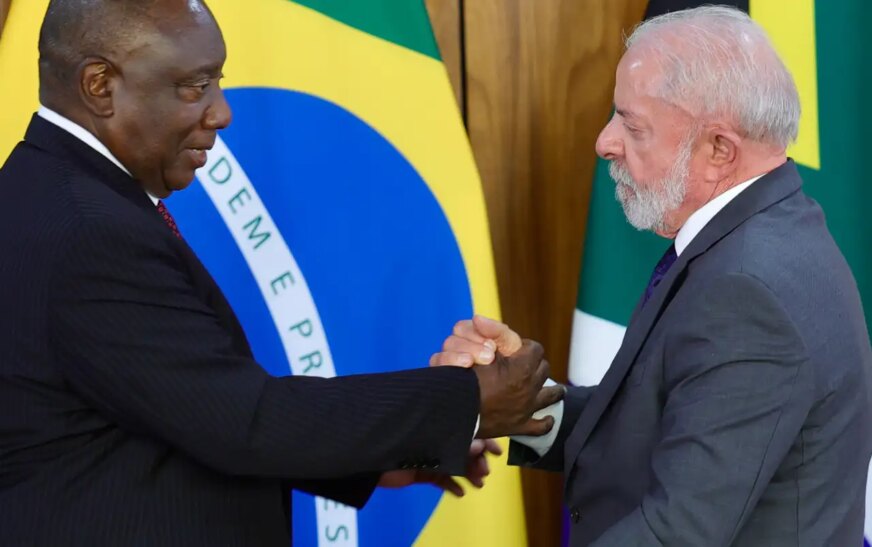 Lula: Brasil e África do Sul devem focar em autonomia para autodefesa
