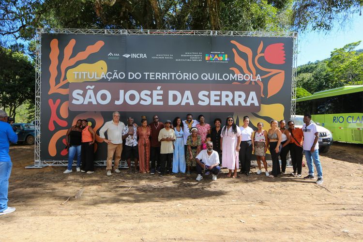 MDA titula Quilombo São José da Serra, no Rio de Janeiro — Agência Gov