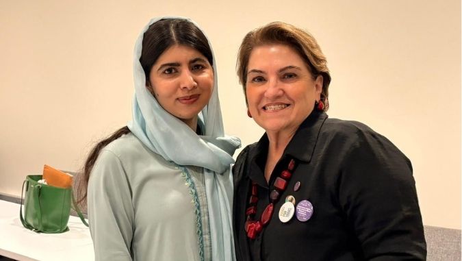 Márcia Lopes se reúne com Malala Yousafzai e destaca políticas do Brasil para meninas — Agência Gov