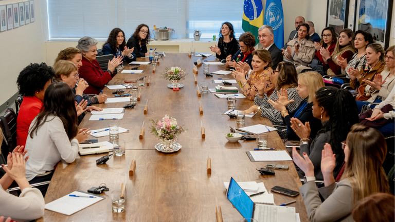 Na CSW70, Márcia Lopes reafirma apoio do Governo do Brasil a Michelle Bachelet secretária-geral da ONU — Agência Gov