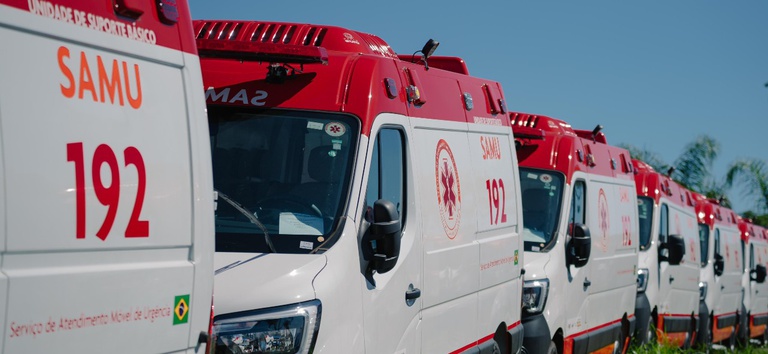 cidade recebe ambulâncias SAMU do Ministério da Saúde — Agência Gov