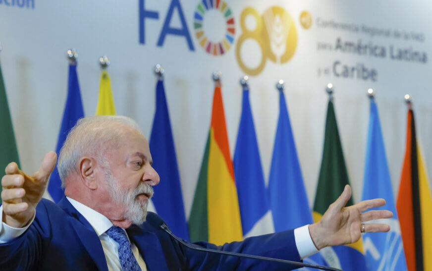 é possível acabar com a fome’, diz Lula em evento da FAO — Agência Gov
