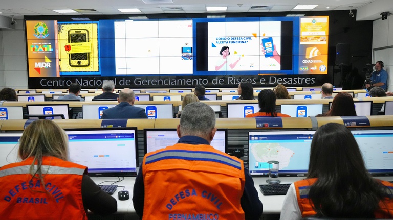 mais de dois mil alertas enviados por meio de tecnologia de ponta — Agência Gov