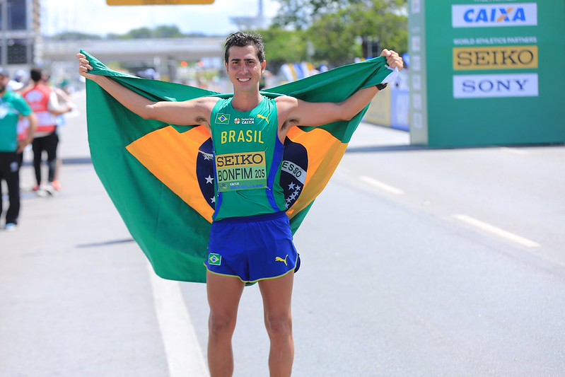Caio Bonfim conquista bronze no Mundial de Marcha Atlética em Brasília em prova ‘mais difícil da carreira’ — Agência Gov