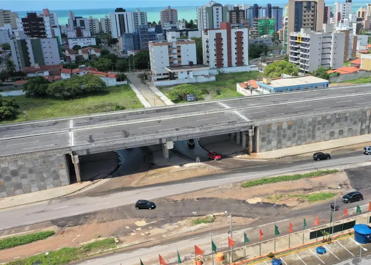 Governo do Brasil inaugura viaduto em Cabedelo, na BR-230, no estado da Paraíba — Agência Gov