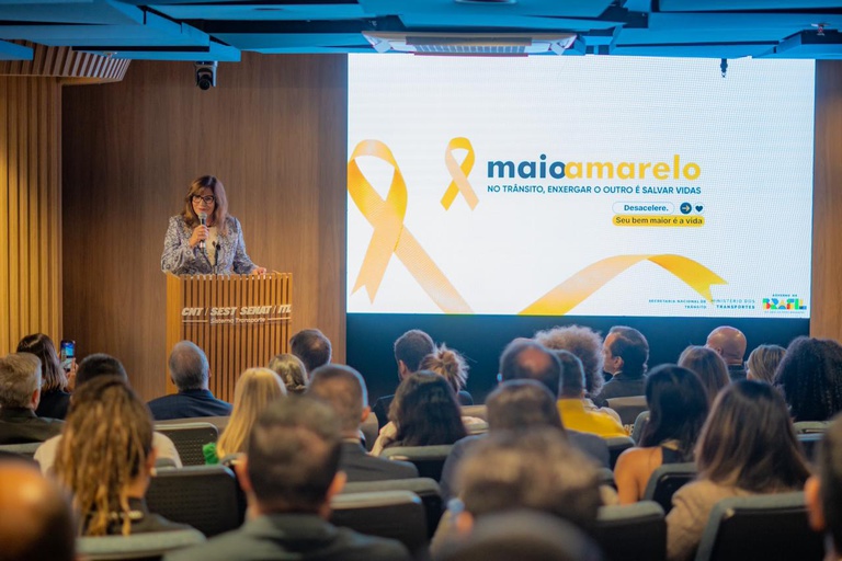 Maio Amarelo 2026 mobiliza sociedade por um trânsito mais humano e seguro no Brasil — Agência Gov
