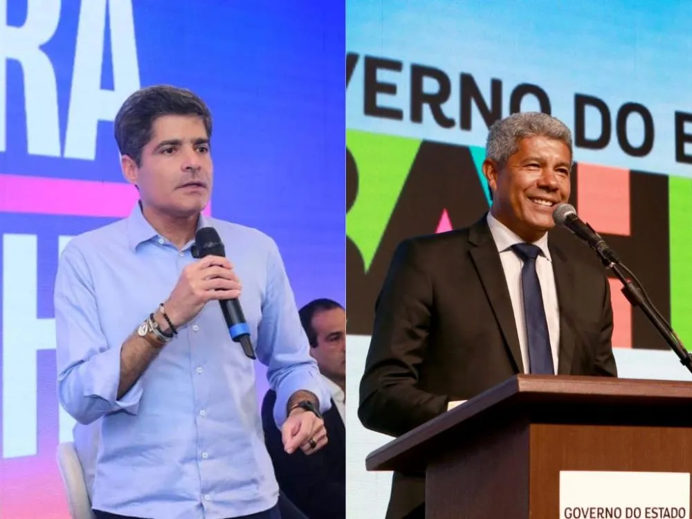 Pesquisa da Genial/quaest revela empate técnico entre Jerônimo Rodrigues e ACM Neto em 1° turno