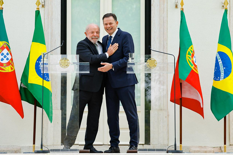 “Portugal pode ser a grande porta de entrada dos interesses empresariais brasileiros na Europa”, afirma Lula em visita a Lisboa — Agência Gov