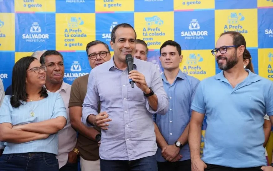Prefeito Bruno Reis entrega praça requalificada em Paripe e amplia lazer no Subúrbio de Salvador