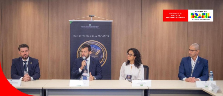 Rede nacional articula forças de segurança para rastrear armas e combater crime organizado — Agência Gov