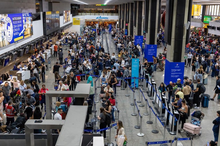 Brasil tem três aeroportos entre os mais movimentados da América Latina — Agência Gov