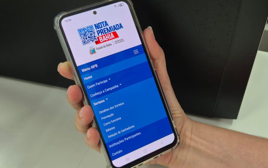 Campanha da Nota Premiada Bahia convida baianos a participarem do sorteio especial de R$ 1 milhão