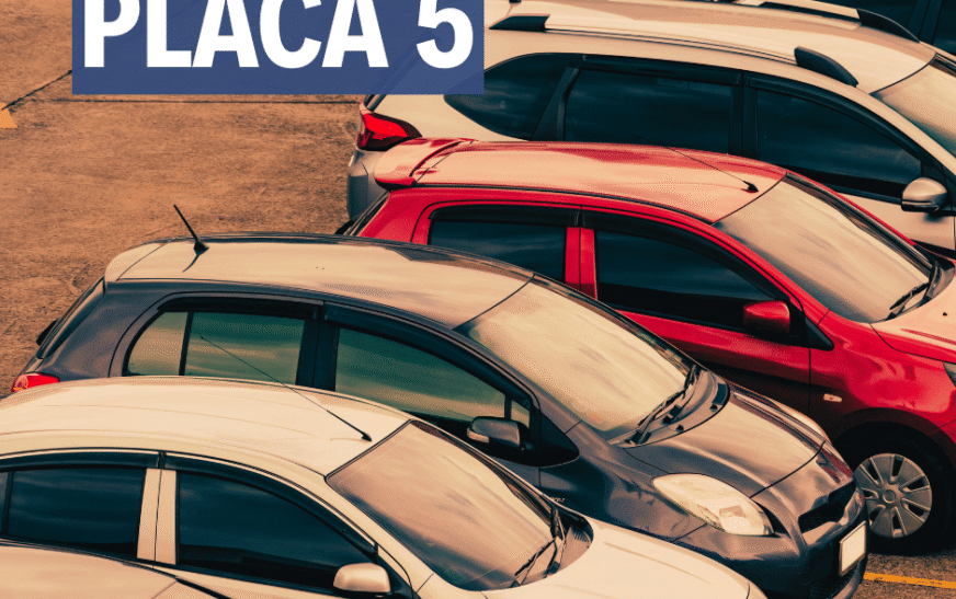 Desconto de 8% no IPVA para veículos com placas de final 5 vai até esta quinta (28)