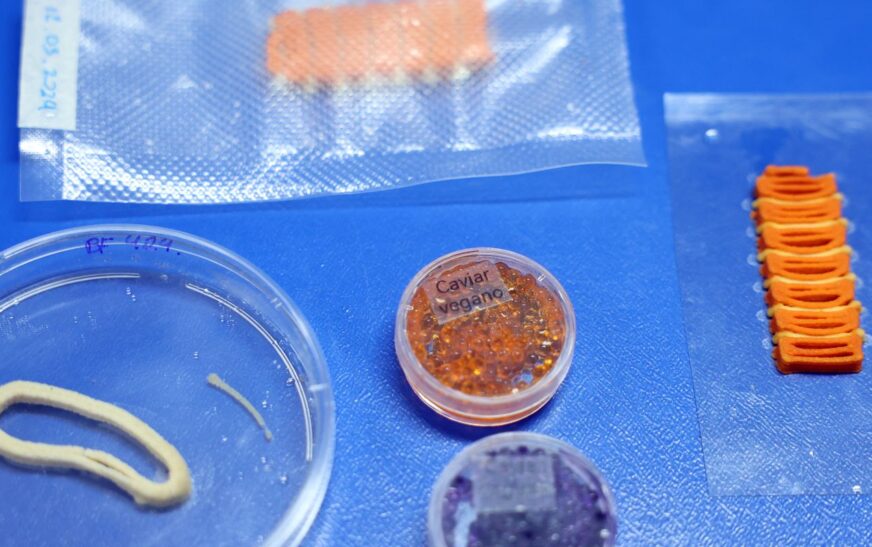 Embrapa produz em laboratório salmão, caviar e anéis de lula veganos
