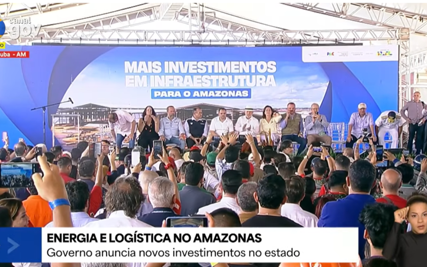 Lula anuncia pacote de investimentos em infraestrutura, energia e desenvolvimento no Amazonas. Acompanhe — Agência Gov