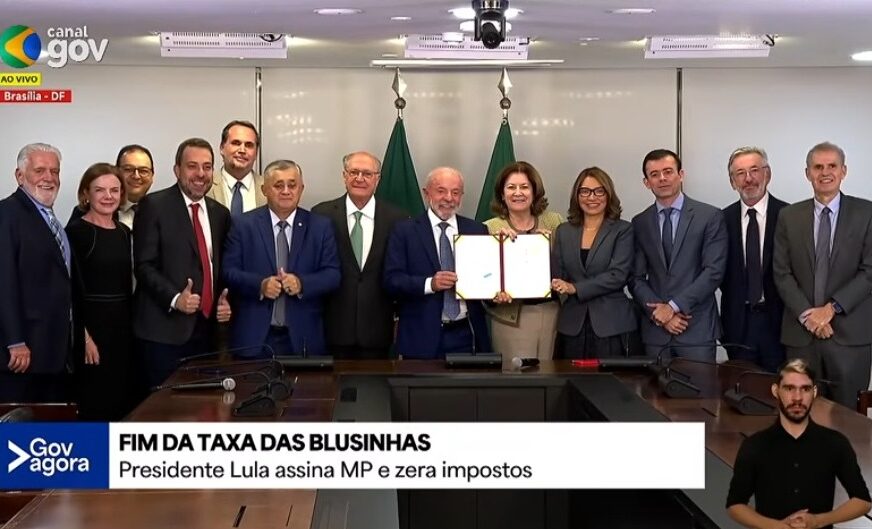 Lula assina MP para zerar imposto federal da “taxa das blusinhas” — Agência Gov