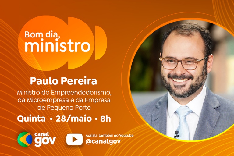 Paulo Pereira aborda fim da escala 6×1, Desenrola Empresas e Contrata+Brasil nesta quinta (28) — Agência Gov