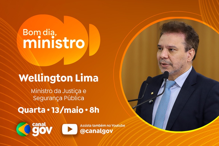 Wellington Lima detalha o Programa Brasil Contra o Crime Organizado nesta quarta (13) — Agência Gov