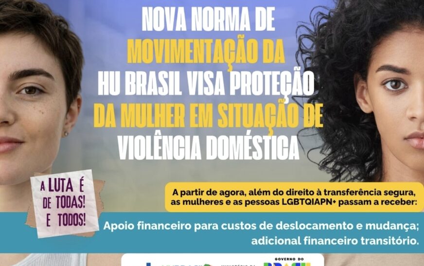 Além de transferência, HU Brasil dá custeio extra a trabalhadoras em situação de violência — Agência Gov