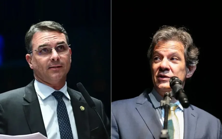 AtlasIntel testa cenário entre Flávio Bolsonaro e Haddad em nova pesquisa presidencial
