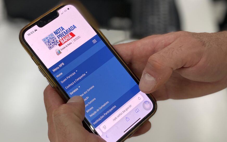 Bilhetes para o sorteio de junho da campanha Nota Premiada Bahia já podem ser consultados