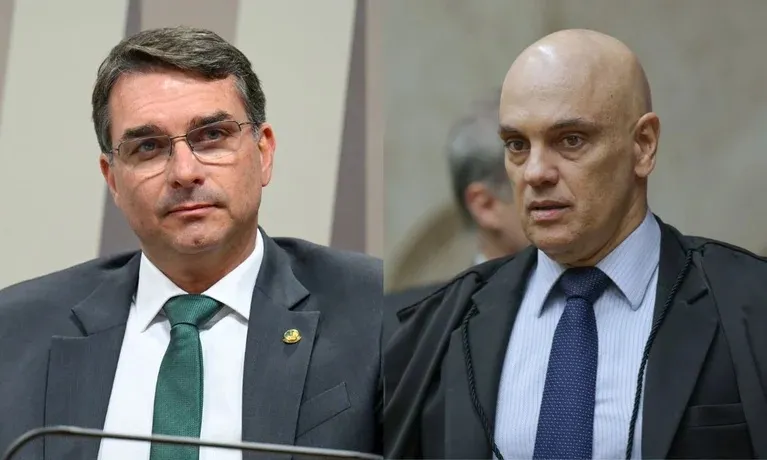 Flávio Bolsonaro pede afastamento de Moraes em processos ligados ao caso Master e a Daniel Vorcaro