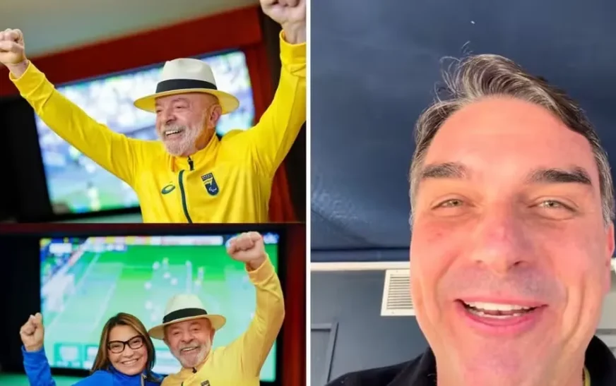 Lula, Flávio Bolsonaro e pré-candidatos repercutem vitória do Brasil sobre o Japão nas redes sociais