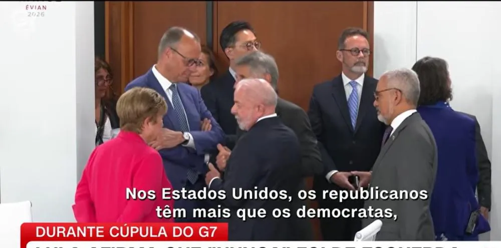 Lula diz que “nunca foi esquerdista” durante conversa com presidente do FMI na cúpula do G7; assista