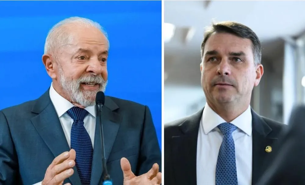 Lula lidera corrida presidencial com 39%, enquanto Flávio Bolsonaro recua para 29%