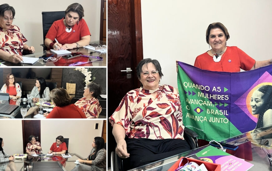 Márcia Lopes e Maria da Penha debatem ampliação da prevenção à violência contra as mulheres — Agência Gov