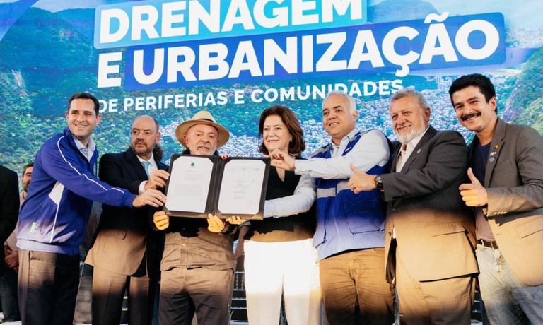 Novo PAC investe R$ 1,1 bi em urbanização e drenagem em comunidades e favelas cariocas — Agência Gov