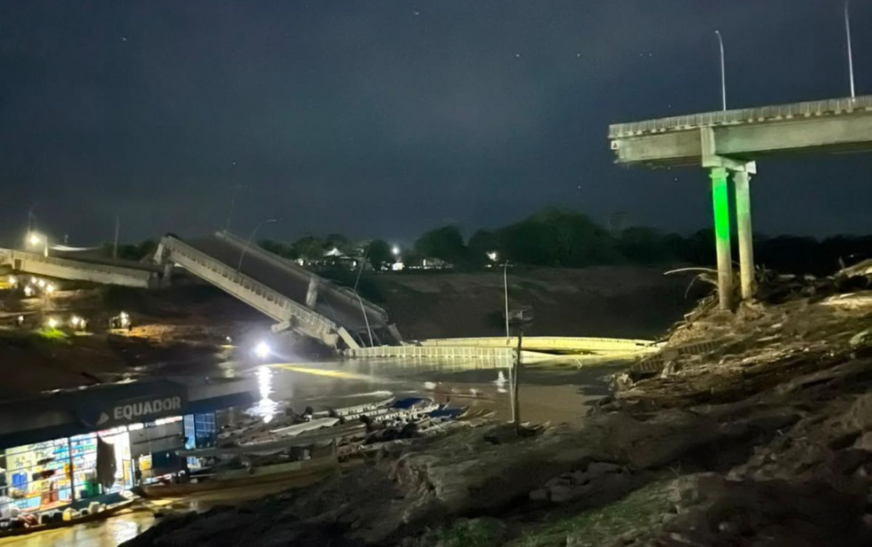Ponte Frei Paolino que custou R$ 36 milhões desaba e deixa feridos no Acre – Imprensa Bahia