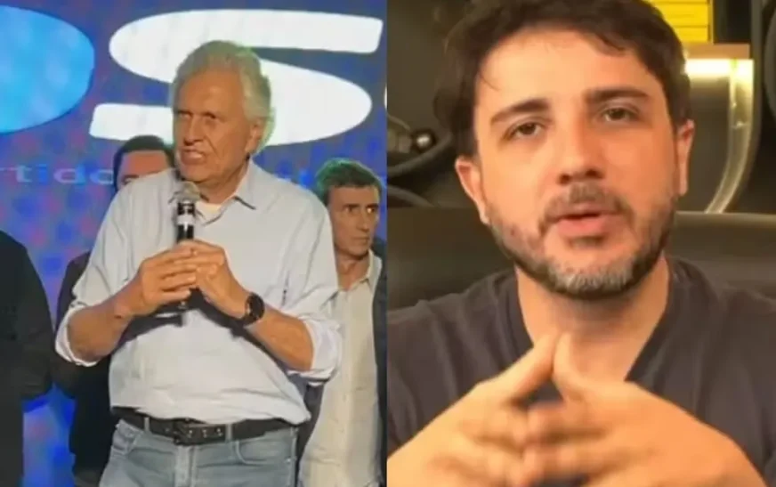 Ronaldo Caiado elogia Renan Santos e sinaliza abertura para diálogo sobre possível aliança presidencial