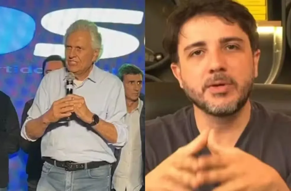 Ronaldo Caiado elogia Renan Santos e sinaliza abertura para diálogo sobre possível aliança presidencial
