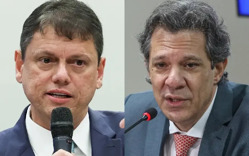 Tarcísio tem 51,8%, e Haddad, 37,5% no 1º turno em SP
