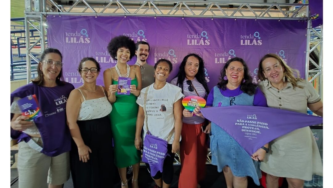 Tenda Lilás leva acolhimento às mulheres durante os festejos juninos em João Pessoa (PB) — Agência Gov