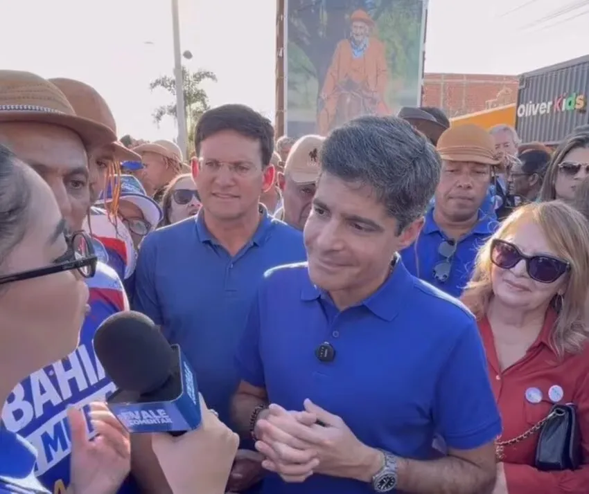 ACM Neto diz receber pesquisas com responsabilidade e mantém foco em percorrer a Bahia