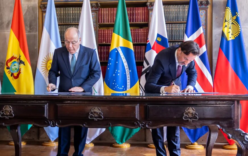 Brasil ratifica acordos do Mercosul com EFTA e Singapura