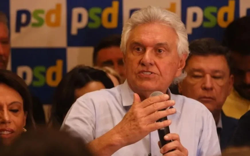 Caiado é oficializado candidato e se apresenta como alternativa a Lula e Flávio