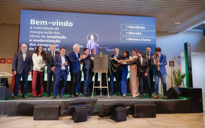 Com R$ 680 milhões de investimentos, obras de modernização dos aeroportos de Uberlândia, Uberaba e Montes Claros são entregues — Agência Gov